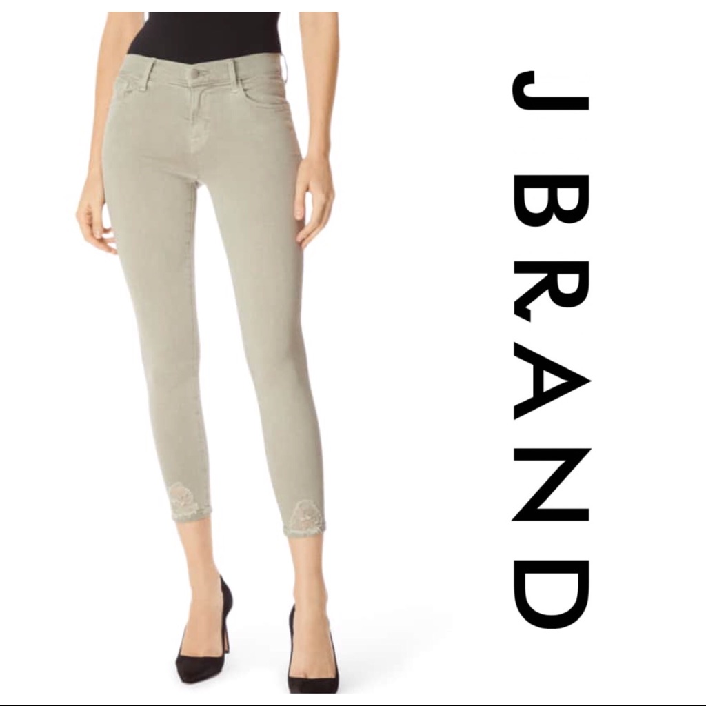 J Brand Cypress Capri Skinny Jeans Size 28  N04